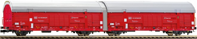Articulated automobile transport car type Hccrrs332 of DB Schenker<br /><a href='images/pictures/Fleischmann/Fleischmann-837405.jpg' target='_blank'>Full size image</a>